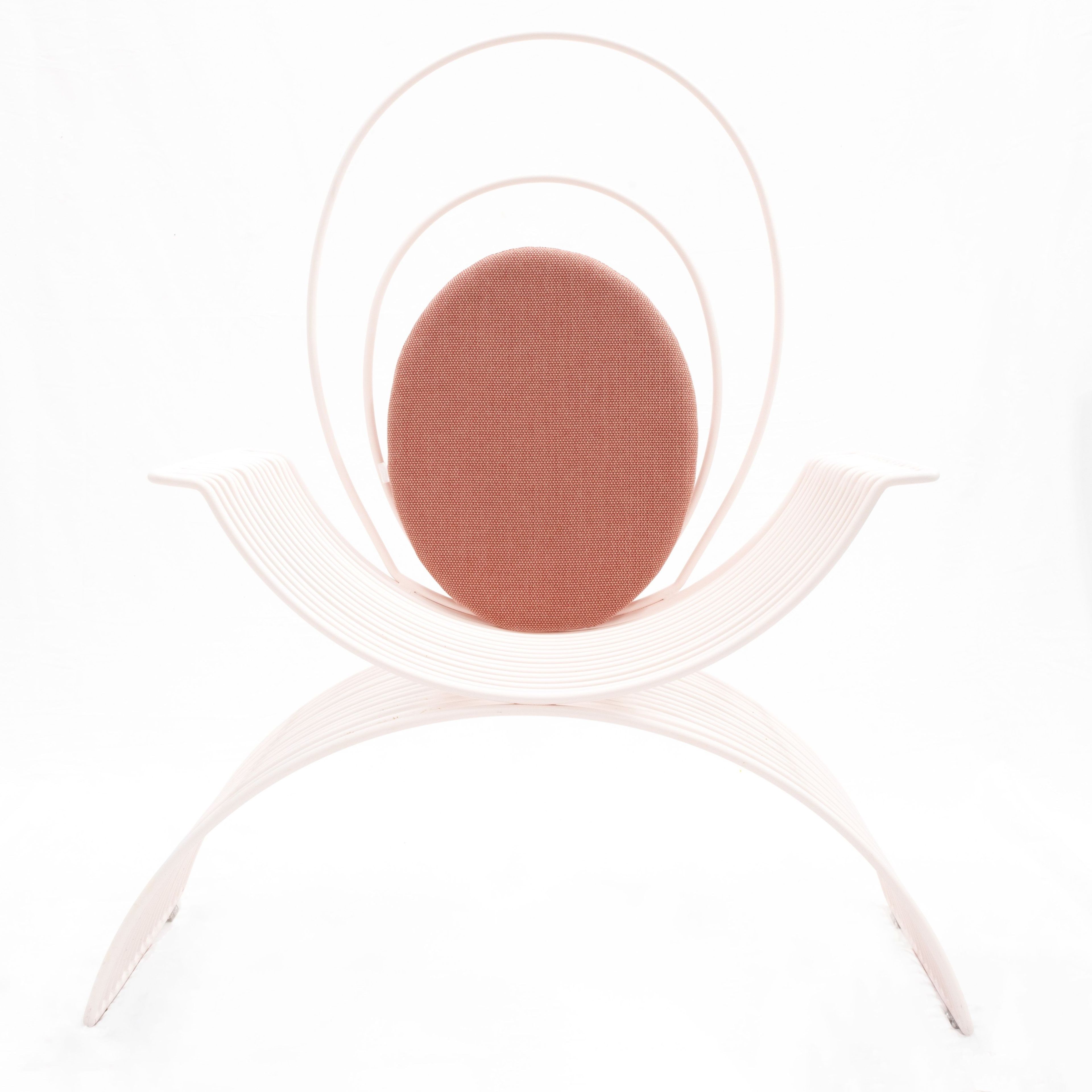 Стальной садовый стул с подлокотниками iSimar Romana ARCH-00082158 - Вид №2