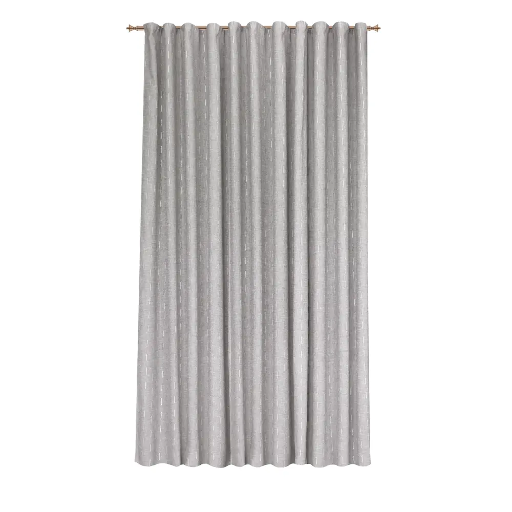 Тюль на ленте Росса 250x260 см цвет серый MIAMOZA STLM-2011038