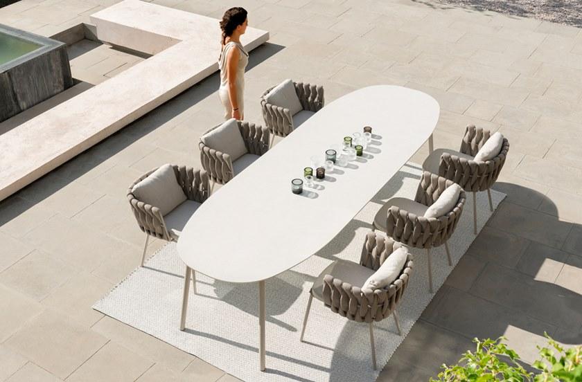 TRIBÙ Садовый стул с подлокотниками Tosca sun-id-1361831 - Вид №10