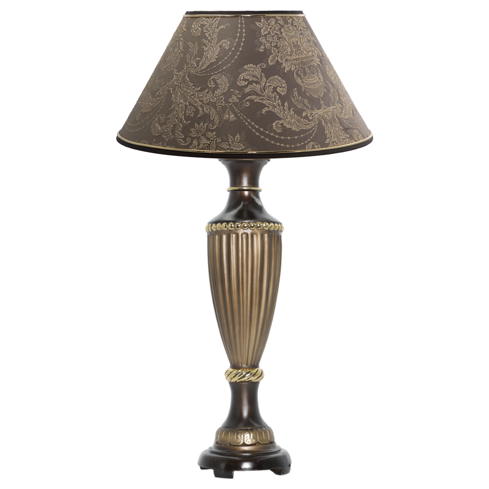 32004,34013 Ваза Ребристая Бронза Голдбраун BOGACHO 4627138210574, 4627179657697