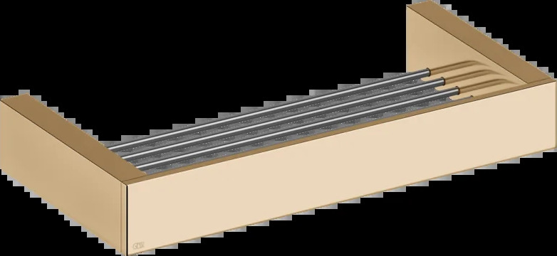 Полка 20947 735 Gessi Inverso ТЕПЛАЯ БРОНЗА PVD