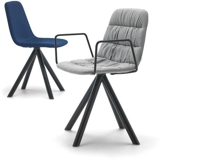 Viccarbe Мягкое вращающееся кресло на жердочке Maarten sun-id-1352641 - Вид №7