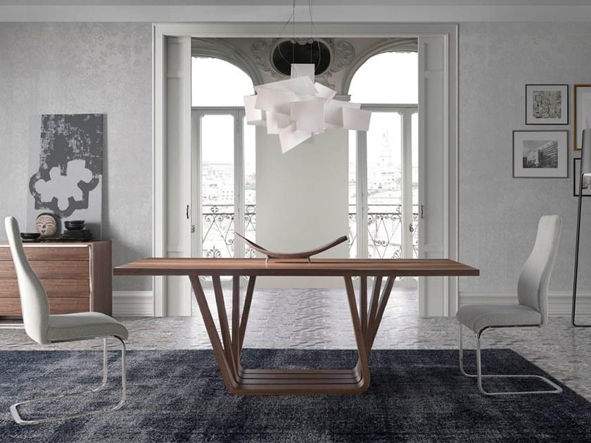 Angel Cerdá Прямоугольный деревянный стол для гостиной Nature life 1068.02 Angel Cerda - Вид №1