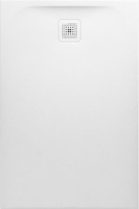 H2109520790001 Душевой поддон, материал Marbond, ультратонкий, прямоугольный, слив по короткой стороне LAUFEN PRO