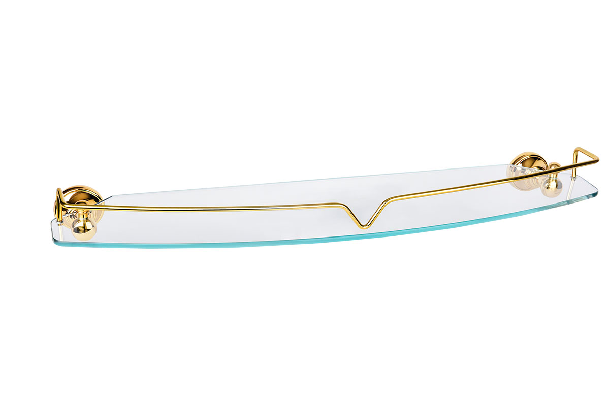 140110001a Полка Luna 60 см в золотом корпусе Eca 