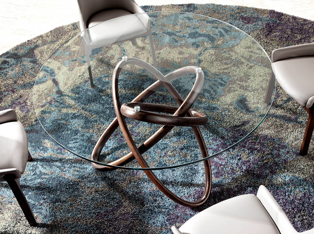 062165 Стол обеденный Ø130 Angel Cerda DT16069  - Вид №1