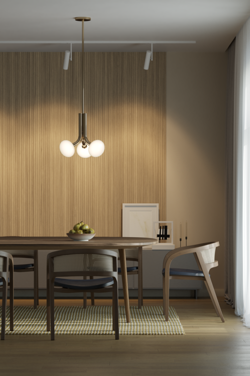 Стеновая 3D панель из реек  AP122507.95 HANNAHHOLZ  - Вид №2