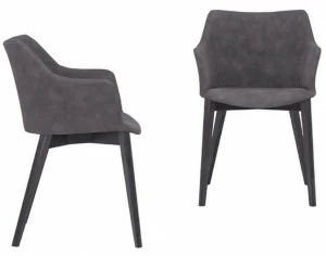 Tonin Casa Мягкое кожаное кресло с подлокотниками Agata T7291