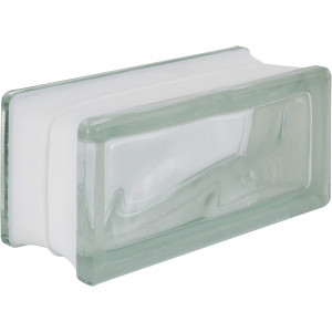 82349336 Стеклоблок Волна половина