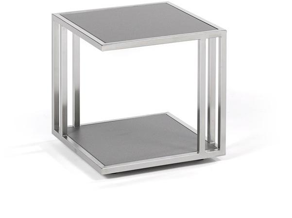FISCHER MÖBEL Низкий квадратный журнальный столик с журнальной полкой Suite sun-id-1443139 - Вид №1
