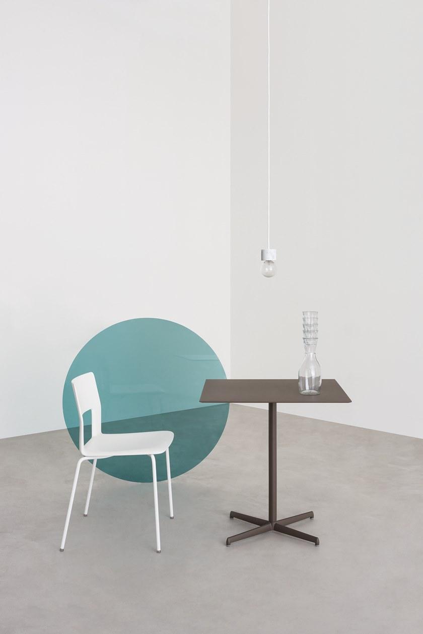 Desalto Садовый стол квадратный с основанием 4 звезды Kobe sun-id-1481326 - Вид №1