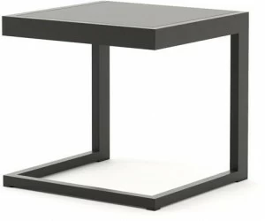 Domkapa Квадратный стальной сервисный стол и столешница из ламината Bondi