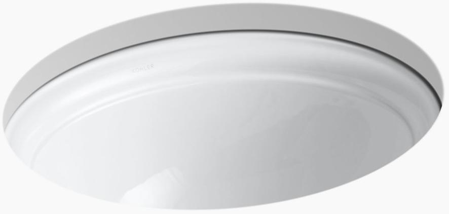 K-2336-K4 Накладная раковина под столешницу  прямоугольная Kohler  - Вид №1