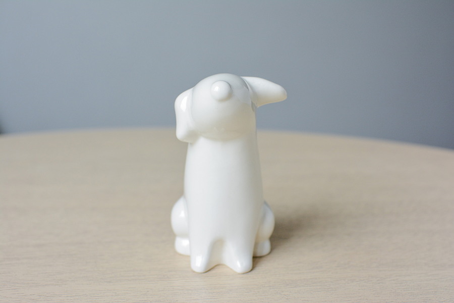 Ваза белая собачка "Бобик" ЭКОЧЕЛОВЕКИ - 00-3871311 Белый  - Вид №2