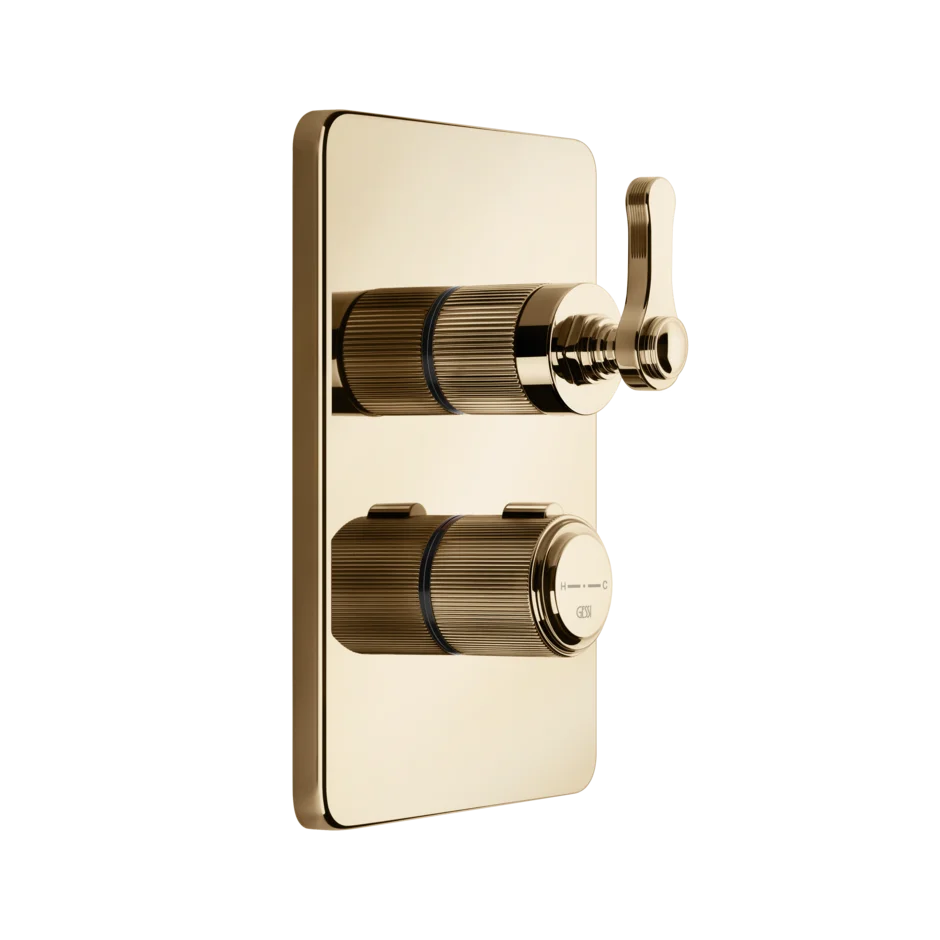 Смеситель для душа 65133 735 Gessi Venti20 ТЕПЛАЯ БРОНЗА PVD 65133735