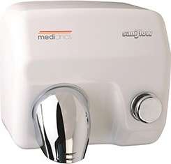 E05 Кнопочная сушилка для рук Saniflow mediclinics 