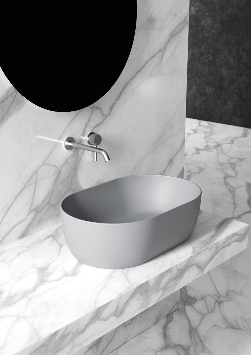 32130101,32190101,32110101 Накладная раковина на столешницу  овальная Alice Ceramica UNICA - Вид №7