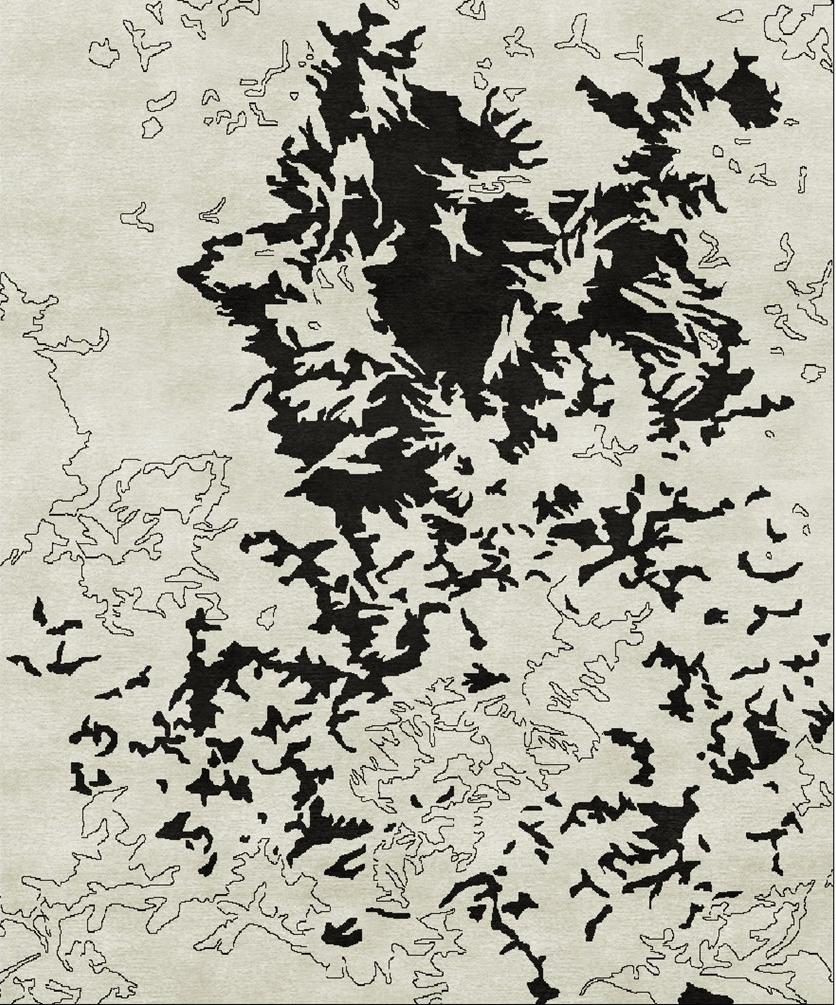 Living Divani Цветочный ковер из шерсти sun-id-1351259 - Вид №1