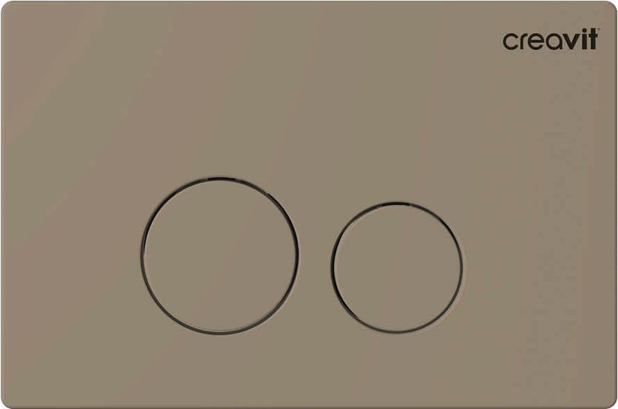 GP9002.06 Кнопка для инсталляции TERRA CAPPUCINO Creavit Terra - Вид №1