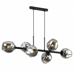 Подвесная люстра Favourite Traube 2361-6P FAVOURITE ДИЗАЙНЕРСКИЕ, TRAUBE 312771 Серый