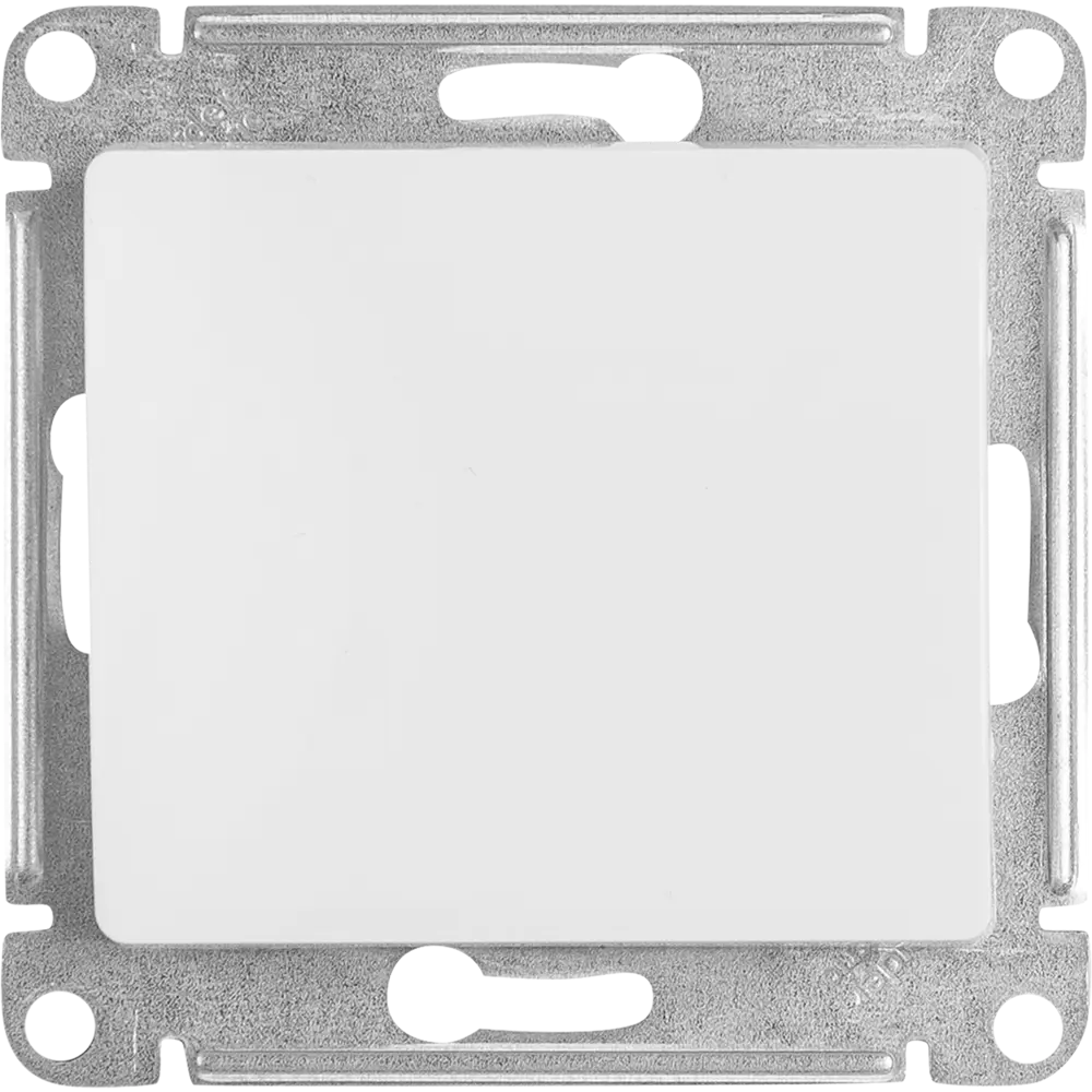 Выключатель проходной встраиваемый Systeme Electric Glossa СХ6 1 клавиша цвет молочный STLM-2205863 - Вид №1