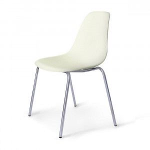 XRF-033-DW White Стул пластиковый Afina
