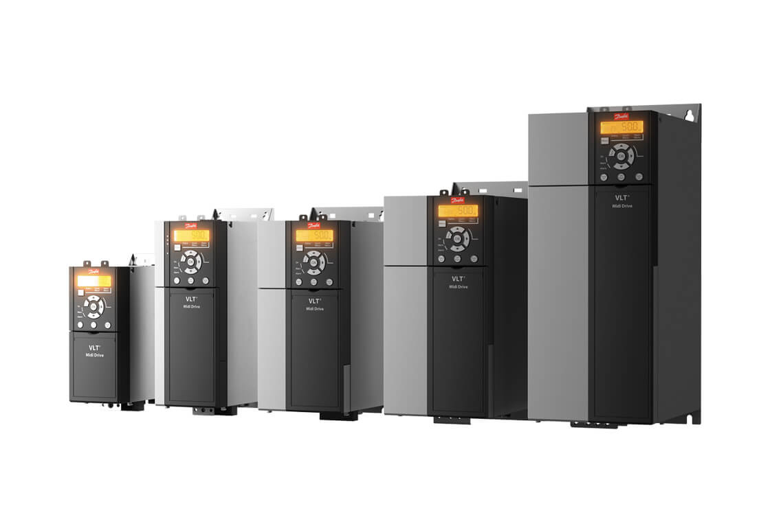 Danfoss VLT Midi Drive FC 280 – универсальный и многофункциональный привод для задач общей автоматизации мощностью до 22 кВт FC-280P3K0T4E20H2BXCXXXSXXXXAX 134U3012 