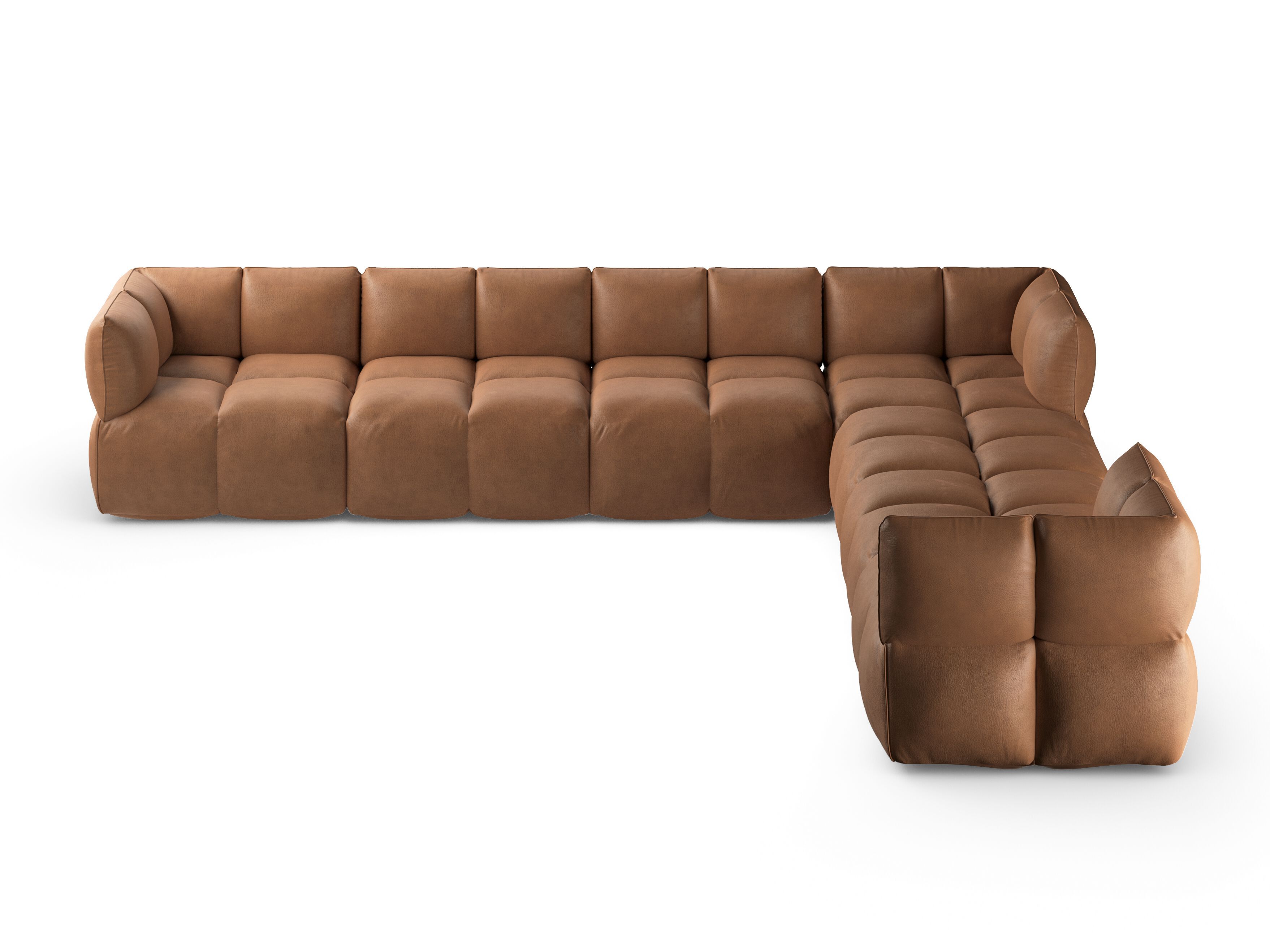 Кожаный модульный диван BONALDO Brik ARCH-00137692