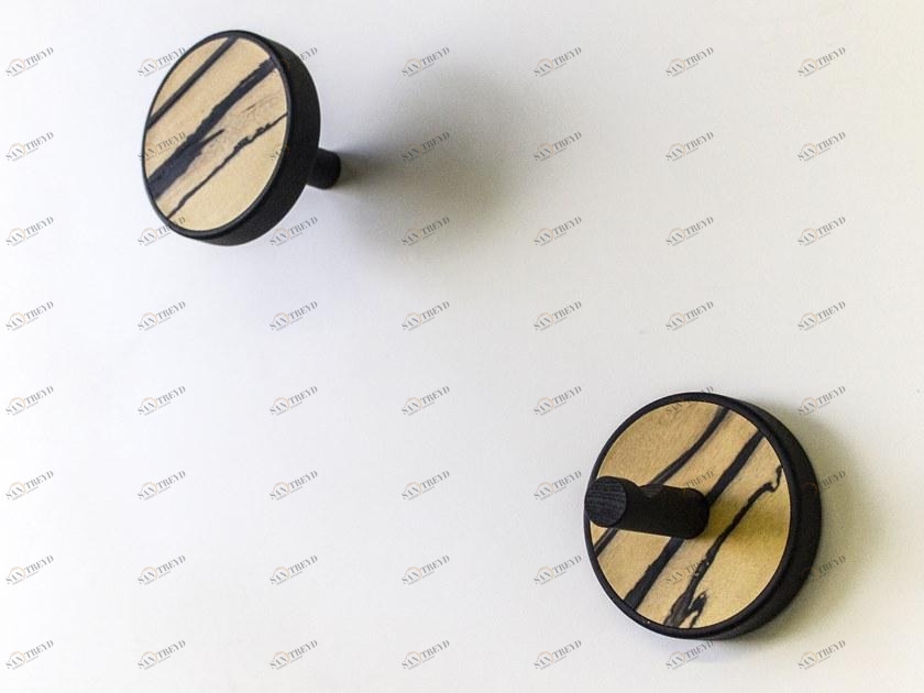 LIGNIS® Пара вешалок из ценных пород дерева Inverso 13.012