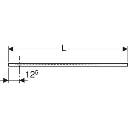 550.202.00.2 Прямоугольный душевой поддон Geberit Sestra Geberit  - Вид №3