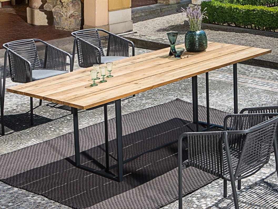 ТИК и металлический садовый стол FISCHER MÖBEL Люкс ARCH-00033544