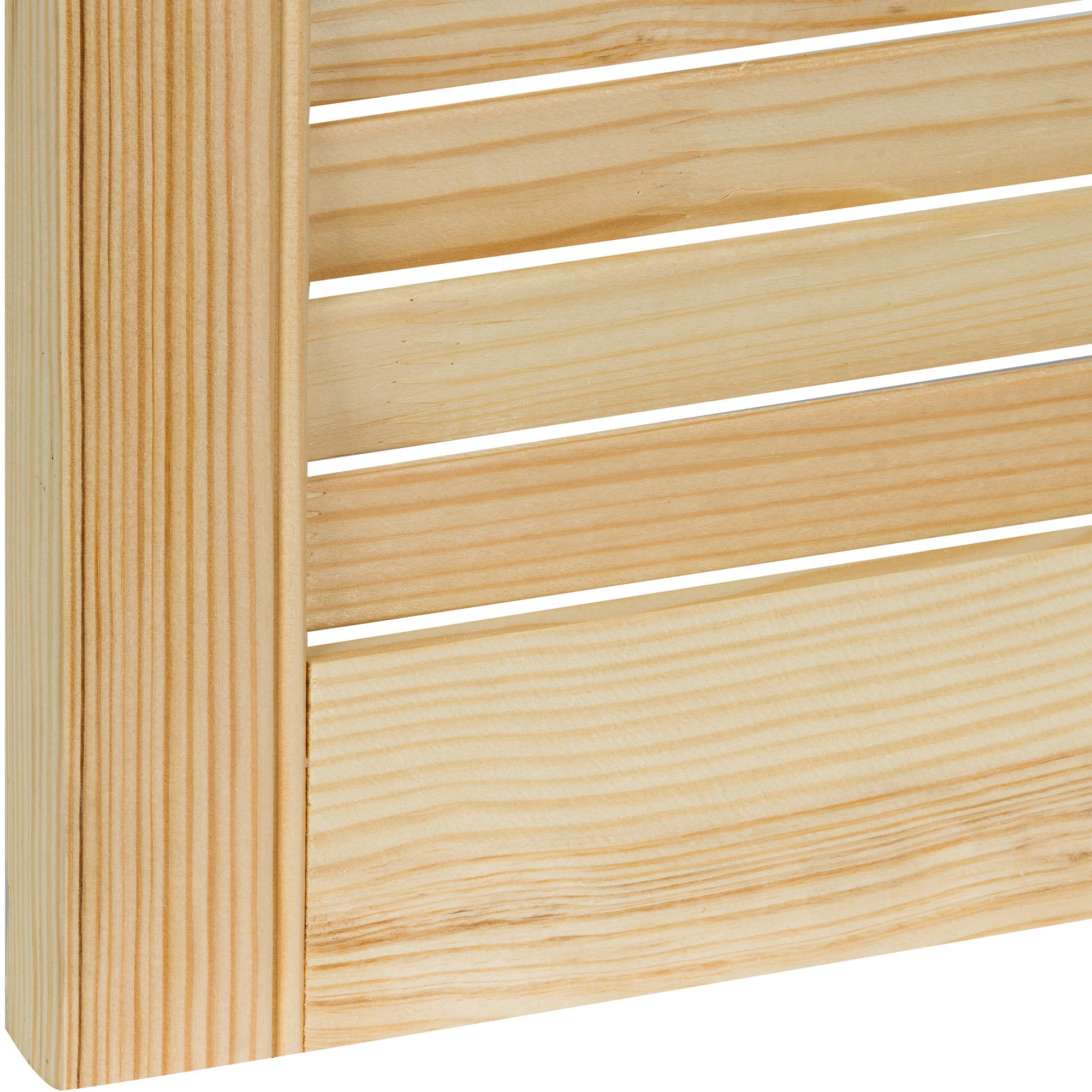 15312031 Дверка жалюзийная 1805х394х20 мм хвоя сорт А Santreyd  - Вид №3