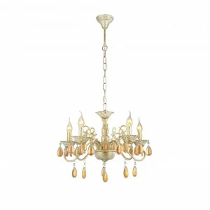 Подвесная люстра Arte Lamp Ciondolo A5676LM-5WG ARTE LAMP ДИЗАЙНЕРСКИЕ, CIONDOLO 108406 Золотой