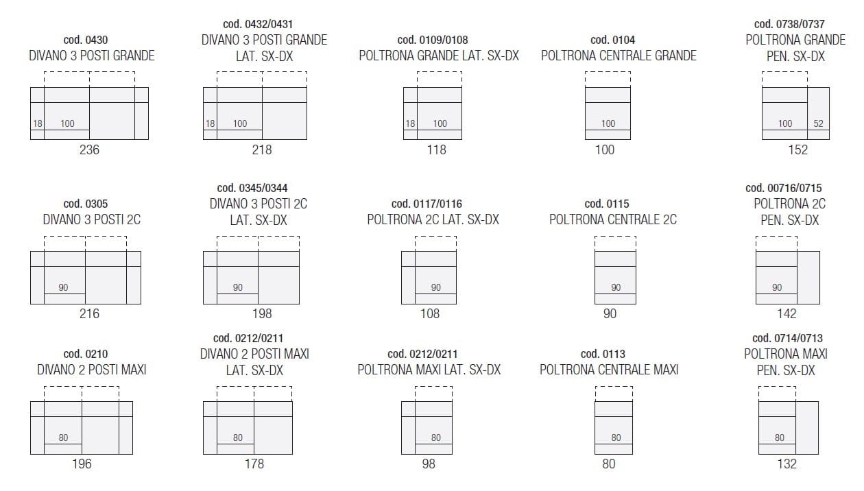 3-местный кожаный диван с полуостровом Egoitaliano FENG ARCH-00041610 - Вид №1