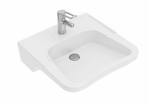 16402 Подвесная раковина настенная прямоугольная IDO