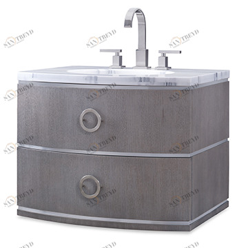 Тумбочка, Petite (до 33,5) 07231-110-211 Cirque Wall Sink Chest - Grey  Ambella 