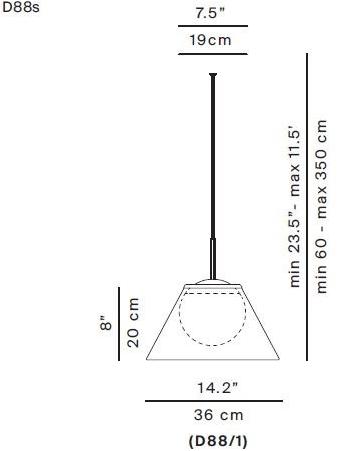LUCEPLAN Регулируемый светодиодный подвесной светильник Cappuccina sun-id-1500413 - Вид №4