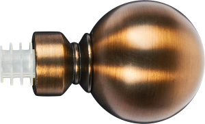 Наконечник для карниза INSPIRE античная медь 20 см 85186717