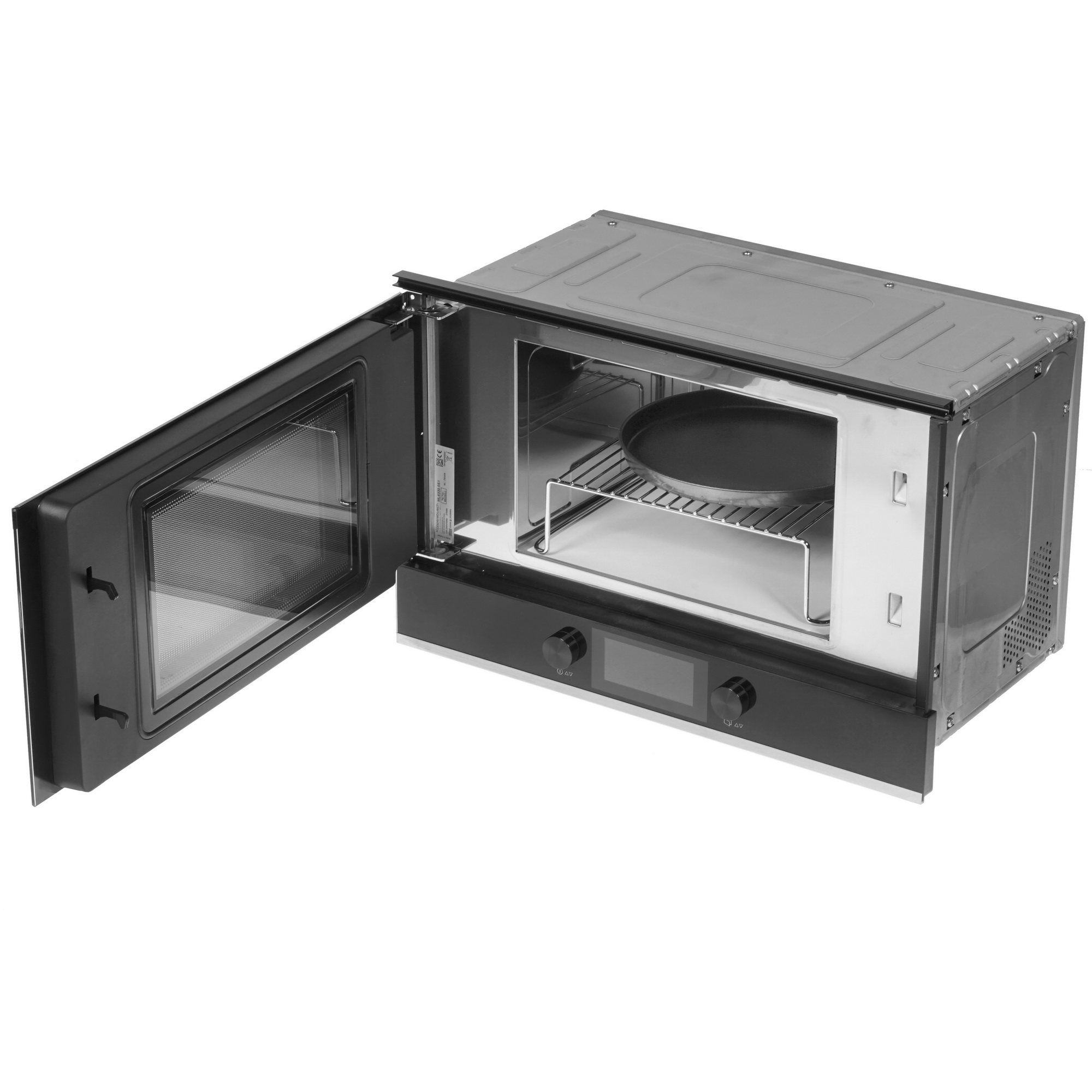 8109125 Встраиваемая микроволновая печь Kuppersbusch ML / MR 6330.0 S1 черный STDN-0073419 - Вид №4