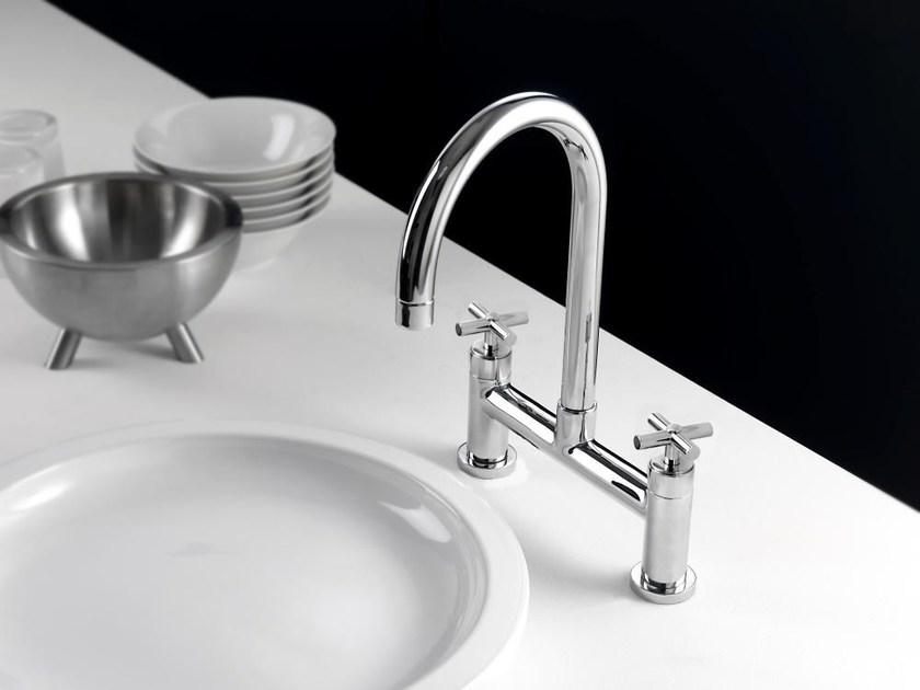 NOKEN Смеситель для кухни с двумя отверстиями Future 100089921 - Вид №1