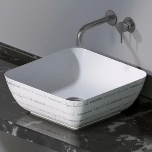 L602420 Накладная раковина на столешницу  прямоугольная A. e T. Italia ELITE