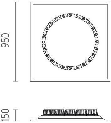 Flos Линейный световой профиль для светодиодных модулей Architectural collection - downlights sun-id-1487919 - Вид №8