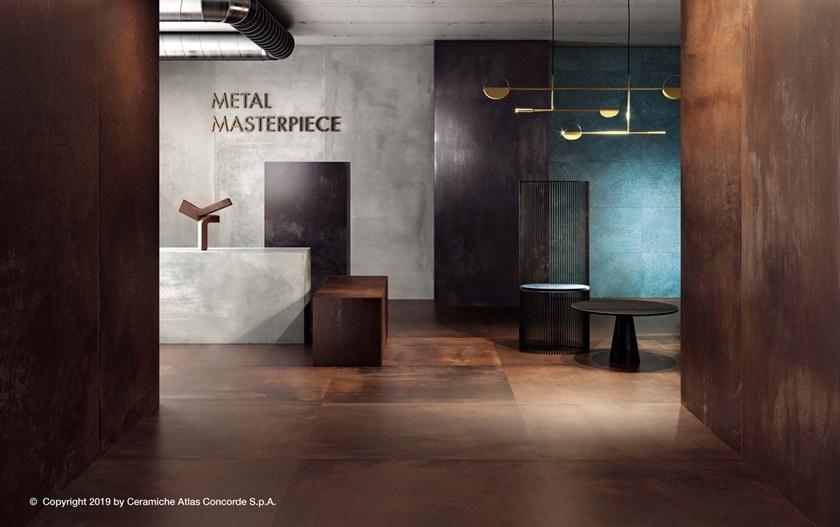 Atlas Concorde Белая плитка для стен с эффектом металла Blaze sun-id-1480586 - Вид №96