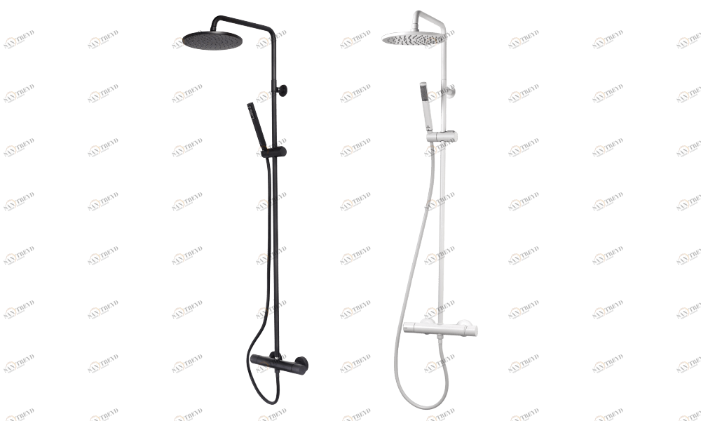 L10095_073-045 Black & White Collection Cosmo Monocomando BOSSINI 