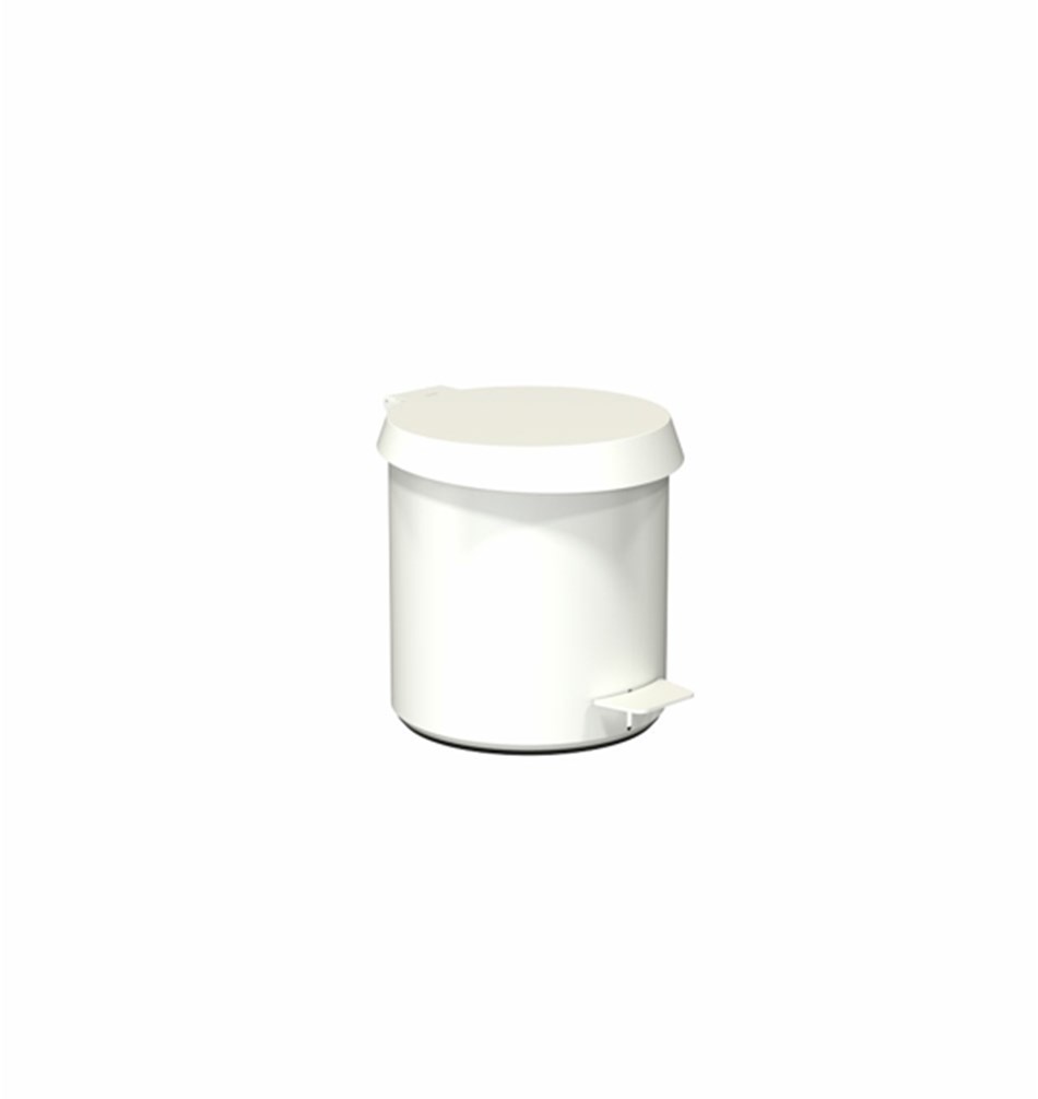 FROST Корзина для мусора 250 » белая Нержавеющая сталь Белый N3001-W 