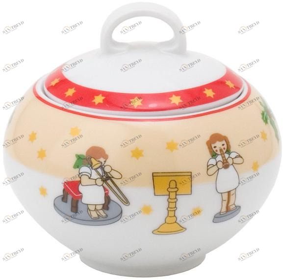 052001O11285C Aronda zuckerdose 0,25 л руды (с небольшими недостатками) Kahla-porzellan 