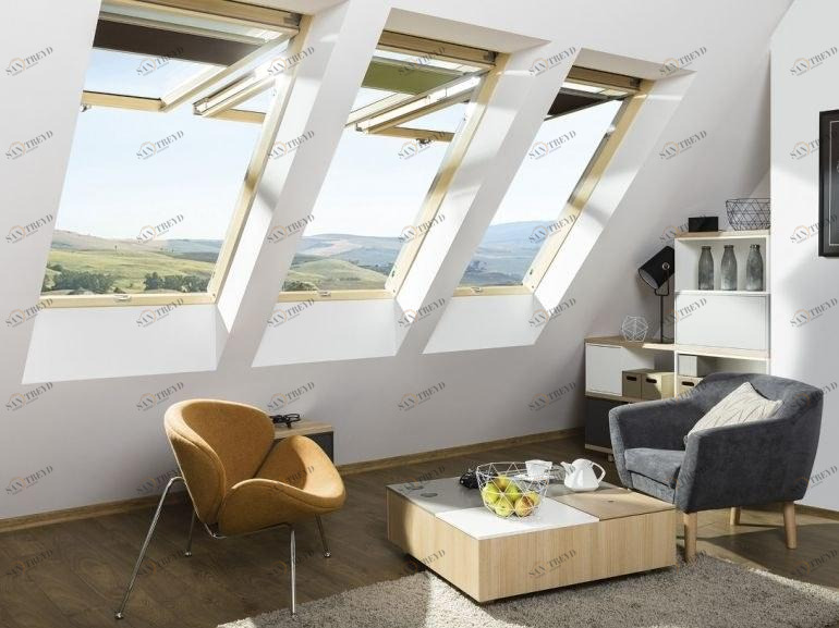 Fakro Мансардное окно с двойным открыванием sun-id-1501017