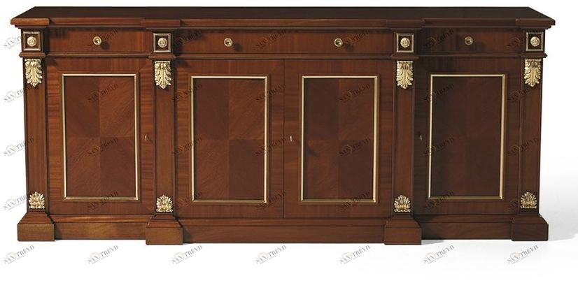 OAK Буфет из красного дерева с дверцами Galleria sun-id-1506802