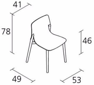 Alias Стул складной из дуба Kayak sun-id-1468424 - Вид №1