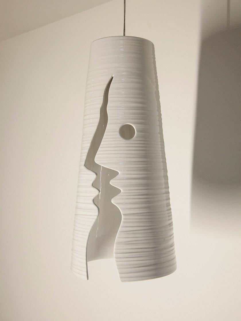 ENGI Подвесной светильник из керамики ручной работы  Envs  - Вид №2